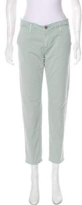 Adriano Goldschmied Mid-Rise Straight-Leg Pants