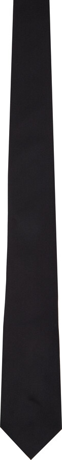 Ferragamo Black Silk Tie
