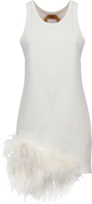 N°21 Cotton Top With Feathers