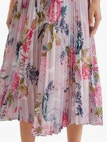 Thumbnail for your product : Fenn Wright Manson Petite Orianne Floral Print Midi Skirt, Raspberry Print