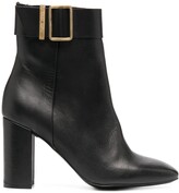 Thumbnail for your product : Tommy Hilfiger Buckle-Cuff Ankle Boots