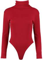 Thumbnail for your product : boohoo Petite Turtle Neck Knitted Bodysuit