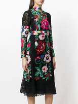 Thumbnail for your product : Valentino floral embroidered dress