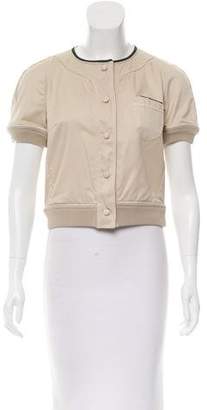 See by Chloe Cropped Short Sleeve Jacket