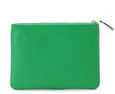 Thumbnail for your product : Comme des Garcons Green Pochette Gold Zip