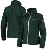 Thumbnail for your product : Columbia Women's Green Michigan State Spartans Switchback Full-Zip Hoodie Jacket