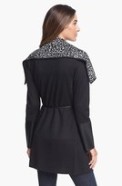 Thumbnail for your product : Beatrix 22733 Beatrix Ost Print Wrap Sweater with Belt