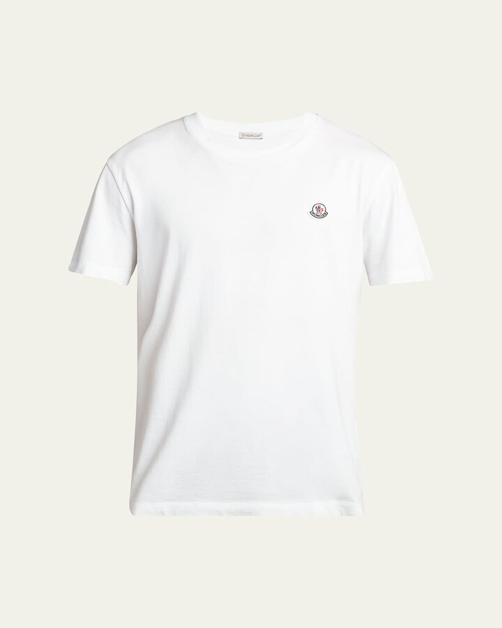 Men's 3-Pack Logo Patch Cotton T-Shirts