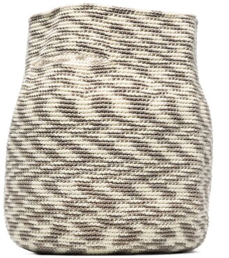 LAUREN MANOOGIAN Bowl knitted tote bag