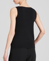 Thumbnail for your product : Eileen Fisher Wool Boat Neck Tank