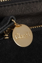 Thumbnail for your product : Clare Vivier Gosee leather and suede shoulder bag