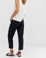 Thumbnail for your product : ASOS DESIGN chino trousers in black