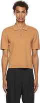 Thumbnail for your product : Dion Lee Tan Zip Rib Polo