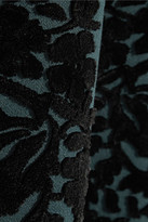 Thumbnail for your product : Dolce & Gabbana Flocked wool-blend coat