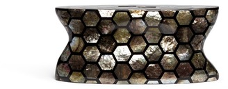 Rafe 'Soumaya' hexagon mother of pearl mosaic clutch