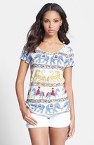 Thumbnail for your product : Lucky Brand 'Vintage Zoo Stripe' Tee