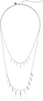 Thumbnail for your product : Rebecca Minkoff Bar Essentials" Layered Bar Fringe Necklace, 18" + 3" Extender