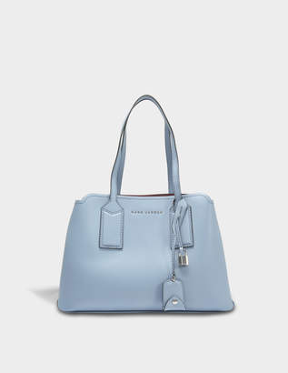 Marc Jacobs The Editor Bag in Light Blue Split Cow Leather