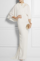 Thumbnail for your product : Biyan Istia embellished crepe gown