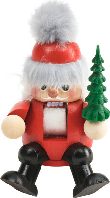 TJMAXX Santa With Tree Shelf Sitter Nutcracker