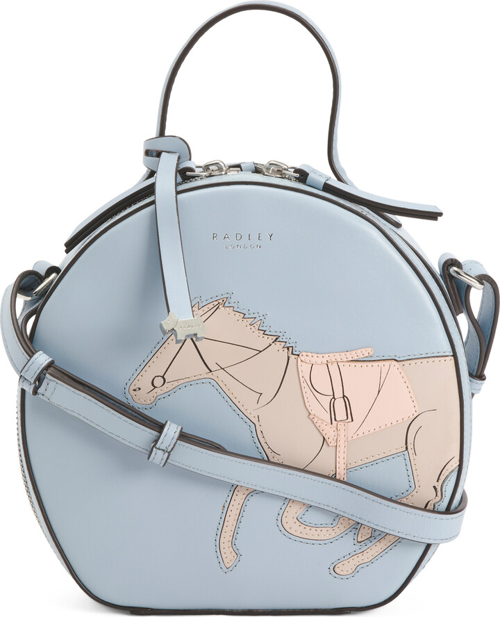 Radley London Leather Royal Ascot Half Moon Crossbody ShopStyle