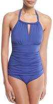 Thumbnail for your product : Tommy Bahama Pearl Solid Halter One-Piece Swimsuit