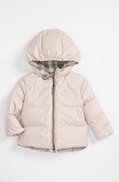 Thumbnail for your product : Burberry Down Filled Puffer Jacket (Infant)