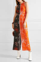 Thumbnail for your product : Diane von Furstenberg Open-back Printed Silk Crepe De Chine Midi Dress