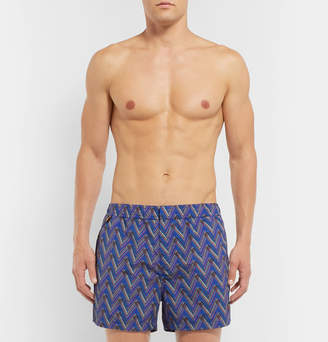 Missoni Slim-Fit Mid-Length Printed Swim Shorts