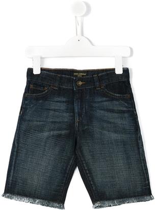 Dolce & Gabbana Kids denim shorts