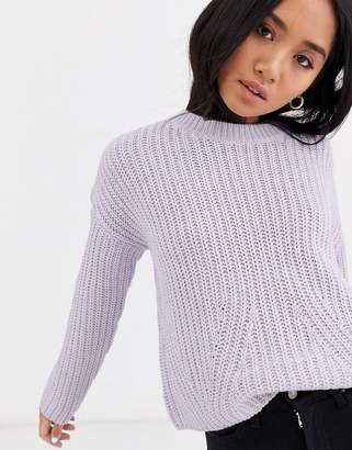 Only Petite rib knitted jumper