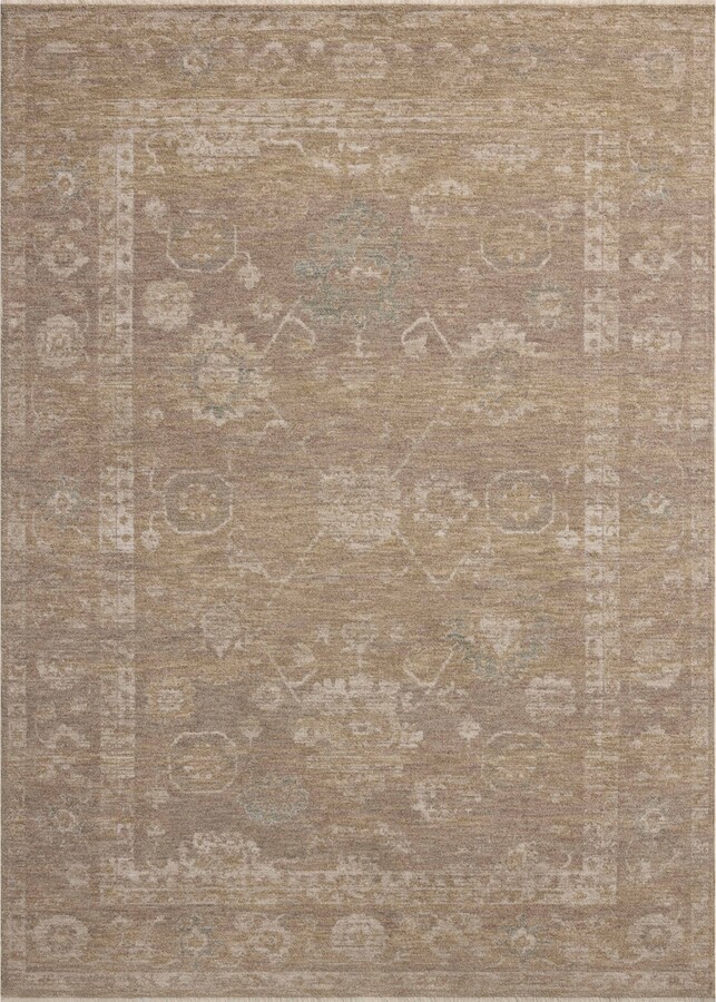 Chris Loves Julia Louisa Loi-04 3'6''x5'6'' Area Rug - Blue Ivory