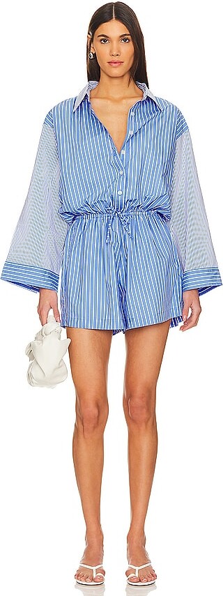 Faithfull The Brand Capaci Playsuit ShopStyle Jumpsuits Rompers