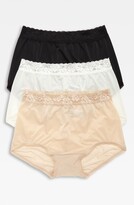 Thumbnail for your product : Wacoal Bodysuede Lace Waist Briefs