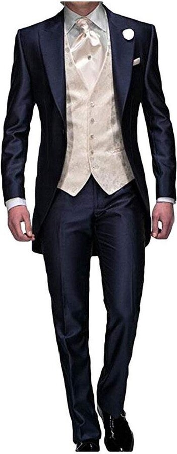 navy blue tailcoat