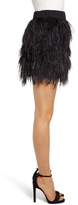 Thumbnail for your product : Chelsea28 Feather Miniskirt