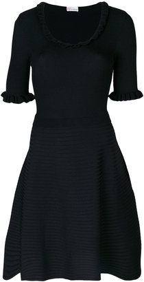 RED Valentino ribbed fitted dress