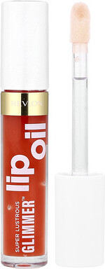 Revlon Revlon, Super Lustrous Glimmer™, Lip Oil, 002 Miss Coral, 0.13 fl oz (3.8 ml)