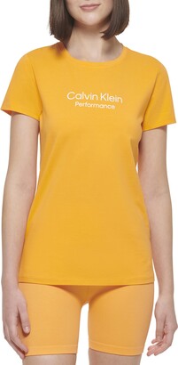 Calvin Klein Performance Women's CKP Pride Logo Short Sleeve T