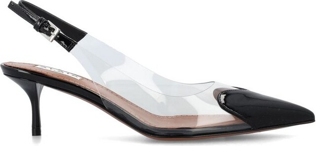 Alaia Le Coeur Slingback Pumps