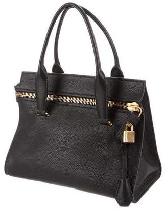 Tom Ford Leather Top Handle Bag