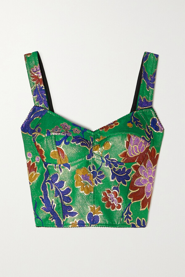 Floral Bustier Top | Shop the world's largest collection of fashion 
