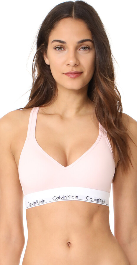 Calvin Klein Underwear Modern Cotton Bralette | ShopStyle