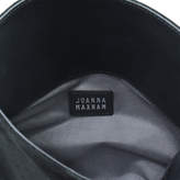 Thumbnail for your product : Joanna Maxham Nite Cap Clutch Black Intreccio Fabric