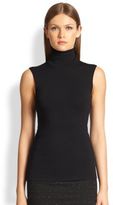 Thumbnail for your product : Donna Karan Wool Jersey Turtleneck