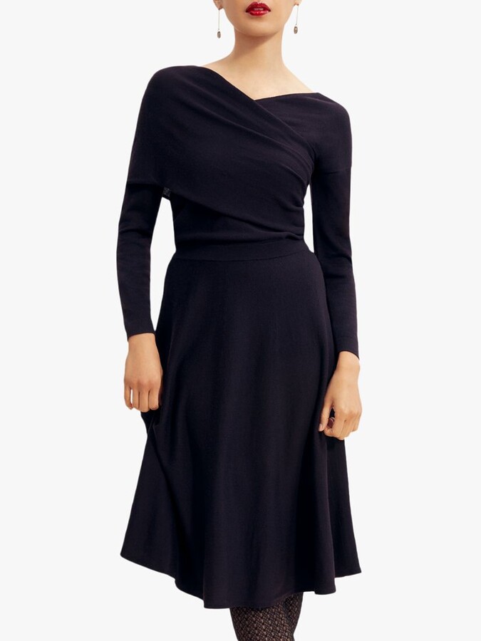 Long Sleeve Wool Dress | Shop the world's largest collection of fashion |  ShopStyle UK