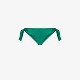 Thumbnail for your product : Frankie's Bikinis Green Falcon Shine Bikini Bottoms