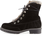 Thumbnail for your product : Stuart Weitzman Forest Faux-Shearling Hiker Boot, Nero