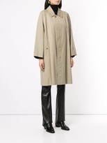 Thumbnail for your product : Burberry Pre-Owned 1990s Straight Buttoned Coat