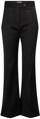 VVB High-rise flared stretch-twill pants